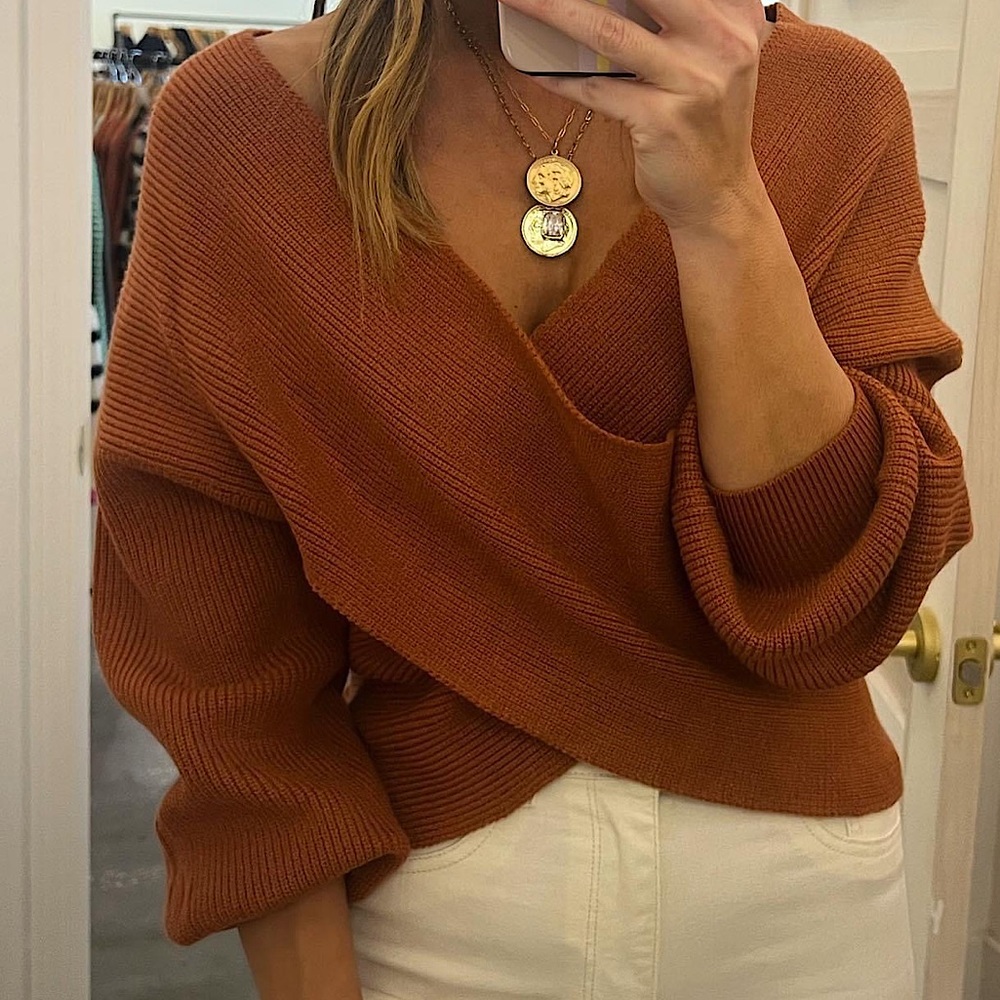 Lush Bombay wrap sweater